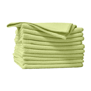 Picture of Microfiber cloth - Yellow 14 in - 10 pck