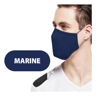 Image sur Masque réutilisable - Marine