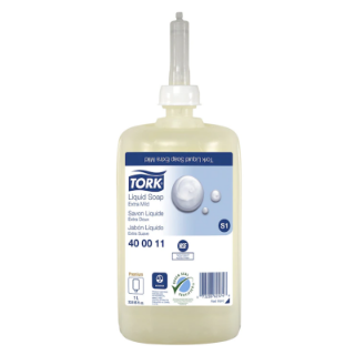 Image sur TORK PREMIUM - Savon liquide doux et non parfumé - 1L