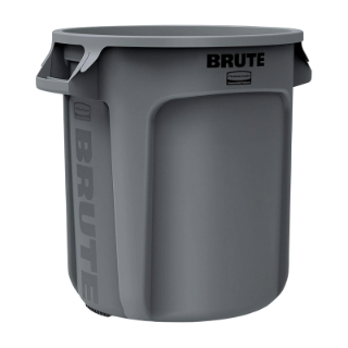 Image sur Poubelle à déchets ronde BRUTE Rubbermaid - 38 L